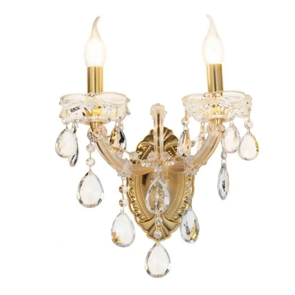 Фото 2 Светильник настенно-потолочный LUMINA DECO LDW 7029-2 GD 2 лампы цвет золото Фото 2 Светильник настенно-потолочный LUMINA DECO LDW 7029-2 GD 2 лампы цвет золото