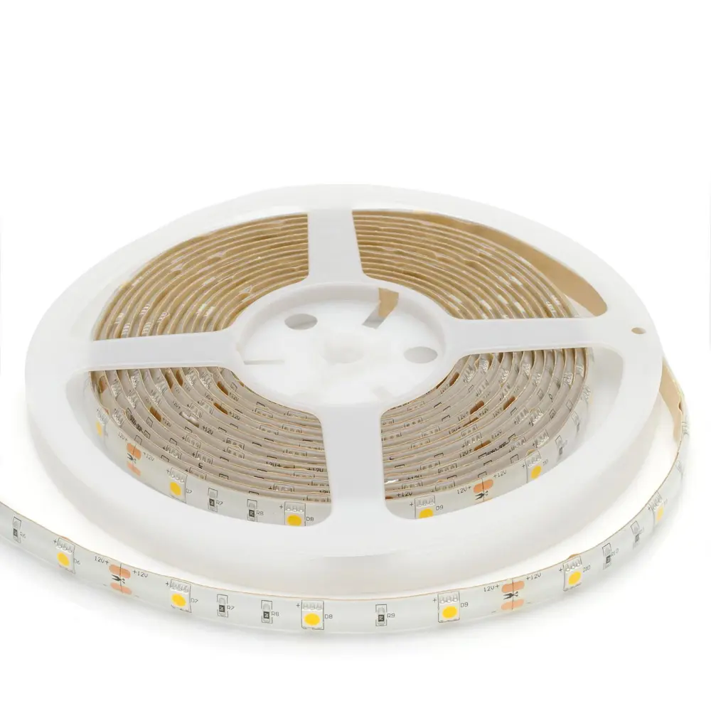 Фото 2 Светодиодная лента Apeyron electrics 7328440 SMD 5050 30 диод/м 12 В IP65 5 м теплый белый свет Фото 2 Светодиодная лента Apeyron electrics 7328440 SMD 5050 30 диод/м 12 В IP65 5 м теплый белый свет