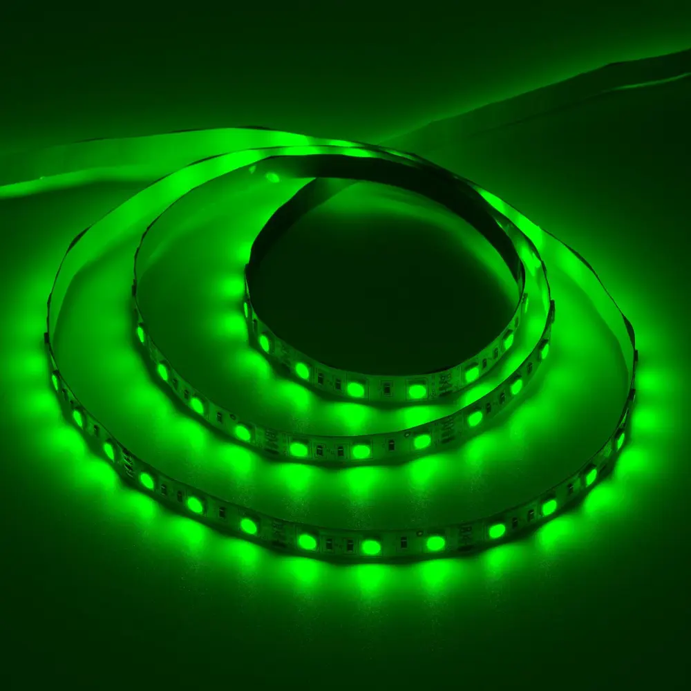 Фото 2 Светодиодная лента ECOLA 3627691 SMD 5050 60 диод/м 12 В IP20 5 м изменение цвета RGB Фото 2 Светодиодная лента ECOLA 3627691 SMD 5050 60 диод/м 12 В IP20 5 м изменение цвета RGB