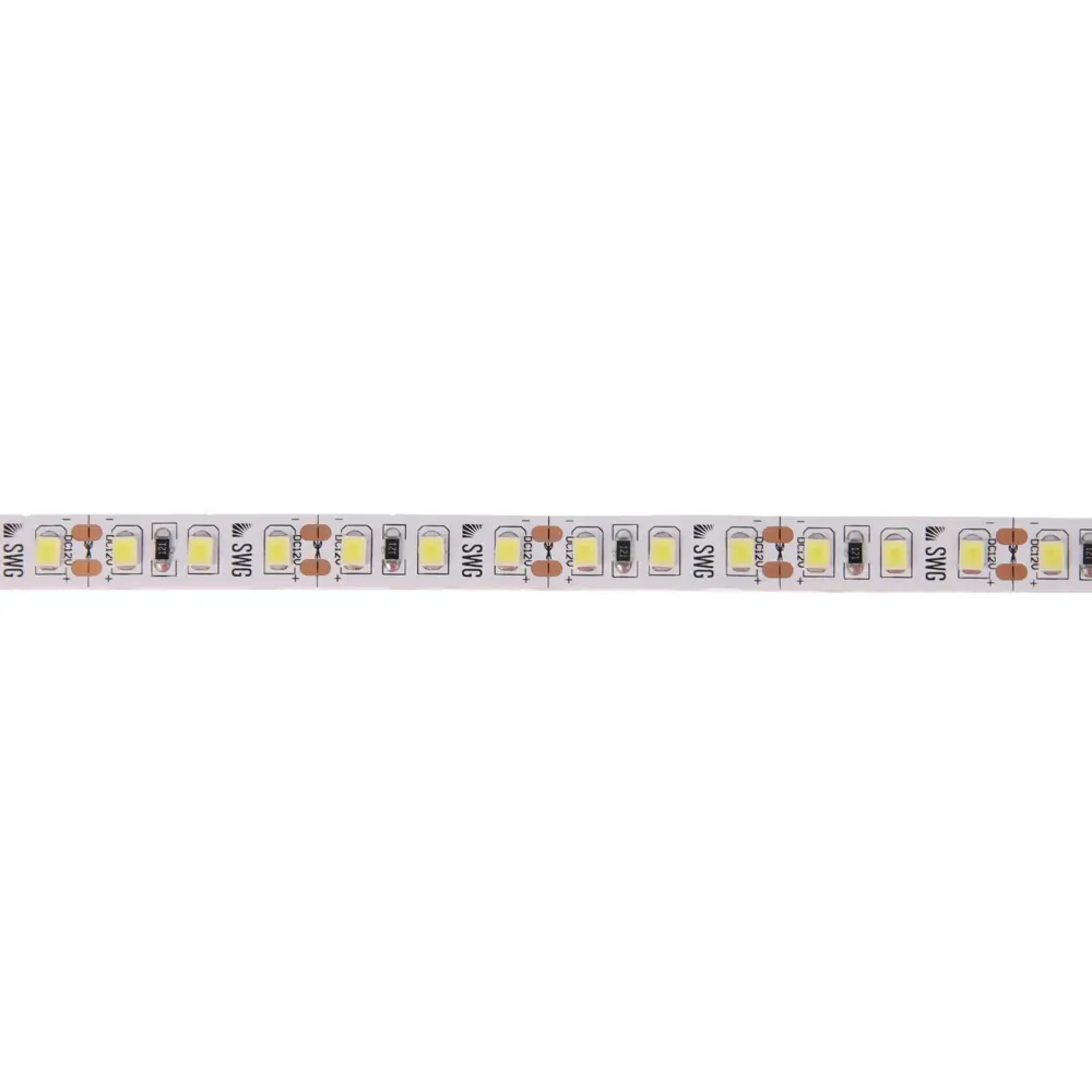 Фото 4 Светодиодная лента SWG 9094092 SMD 2835 120диод/м 12 В IP20 5 м холодный белый свет Фото 4 Светодиодная лента SWG 9094092 SMD 2835 120диод/м 12 В IP20 5 м холодный белый свет