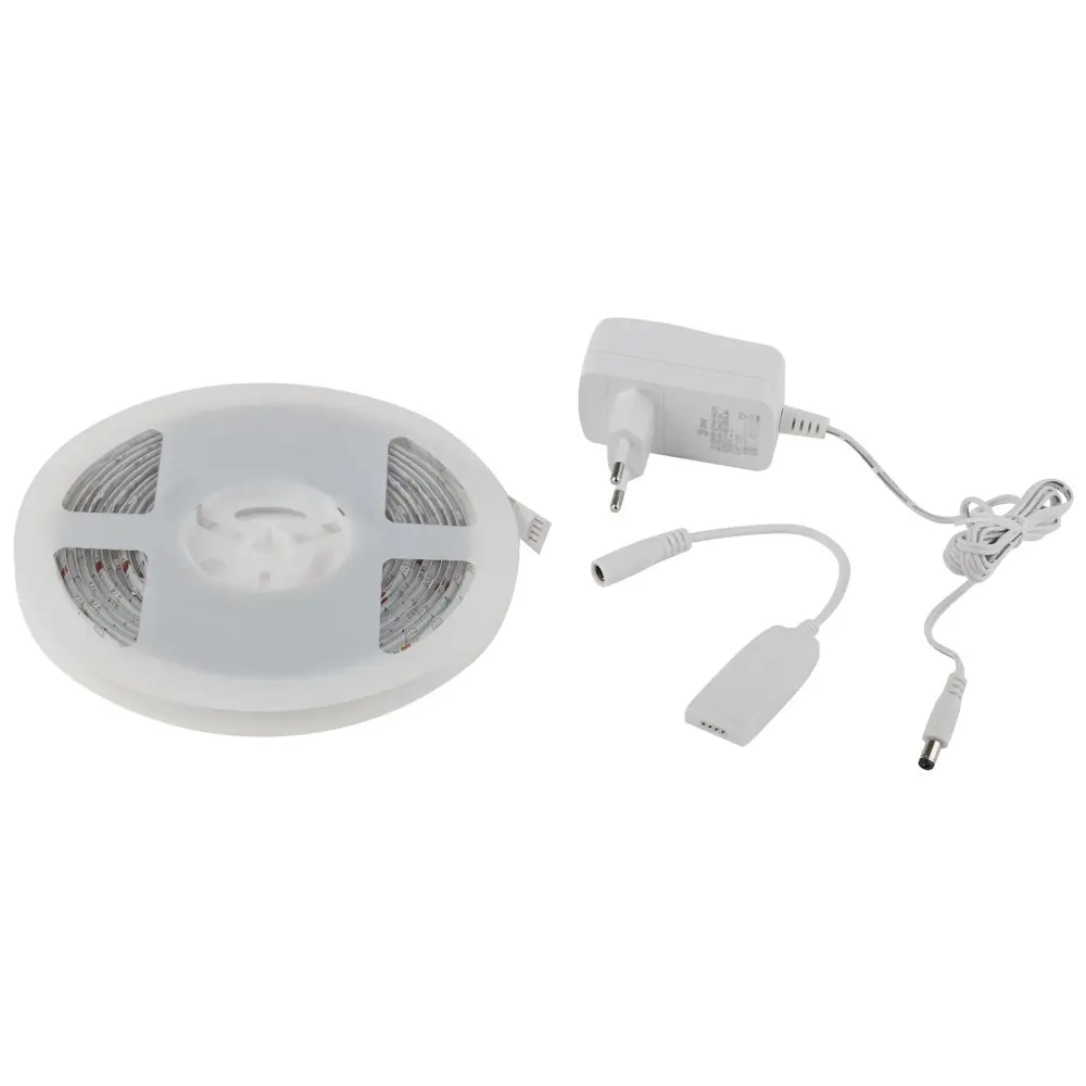 Фото 2 Светодиодная лента ЭРА 4762871 SMD 5050 30диод/м 12 В IP65 5 м изменение цвета RGB Фото 2 Светодиодная лента ЭРА 4762871 SMD 5050 30диод/м 12 В IP65 5 м изменение цвета RGB