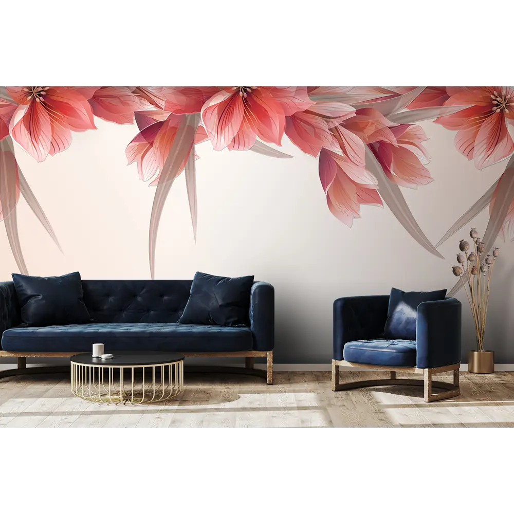 Фото Фотообои флизелиновые Luxury walls 500x270 см Цветы AM15705 Фото Фотообои флизелиновые Luxury walls 500x270 см Цветы AM15705