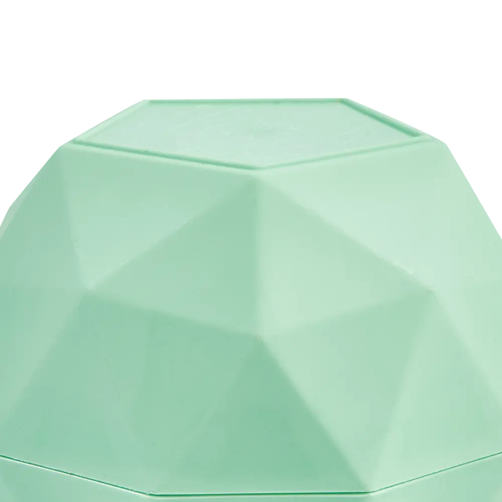 Фото 3 Кашпо Топаз ø12 h9 см v 0.45л пластик мятный