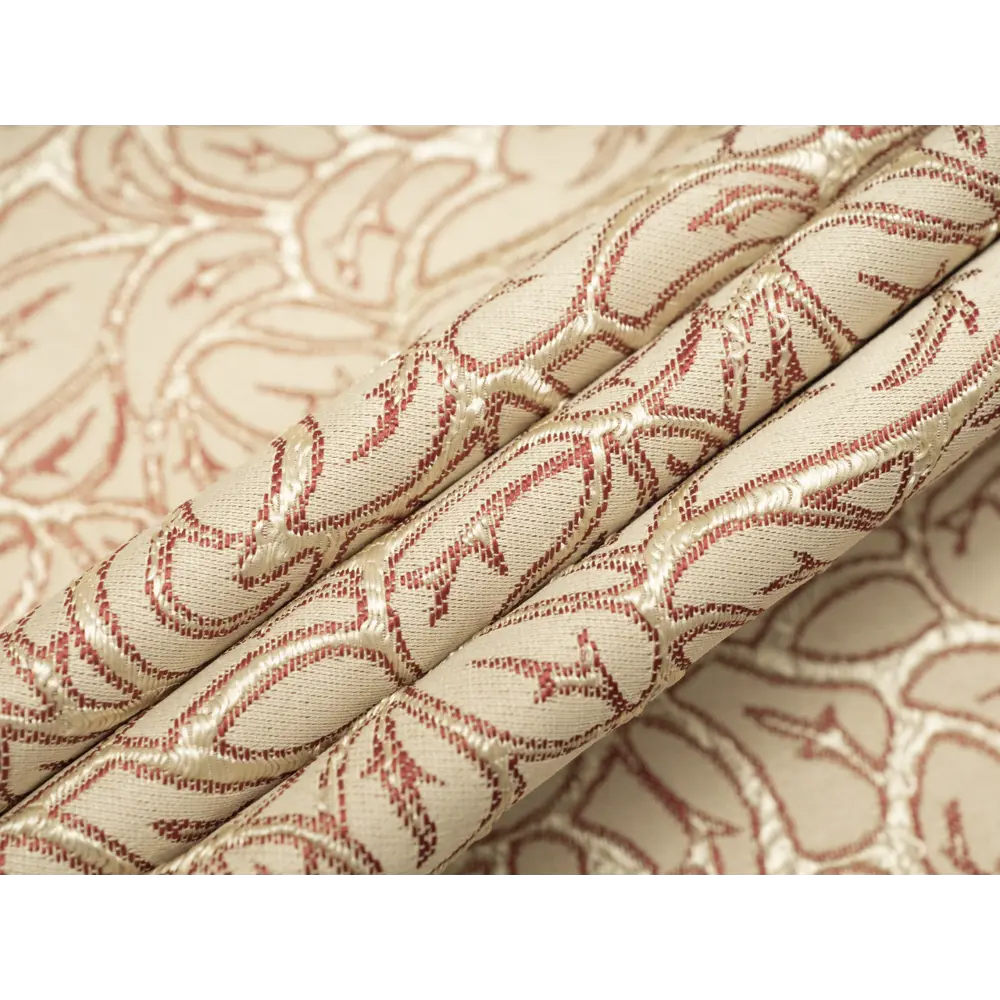 Фото 13 Штора на шторной ленте Узор 170x270 см цвет бежево-золотой Фото 13 Штора на шторной ленте Узор 170x270 см цвет бежево-золотой