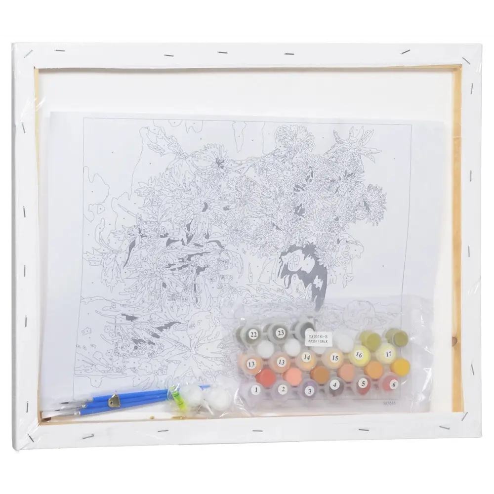 Фото 2 Картина по номерам на холсте Цветы и фрукты PaintBoy GX29631/OK10551 40х50 см Фото 2 Картина по номерам на холсте Цветы и фрукты PaintBoy GX29631/OK10551 40х50 см