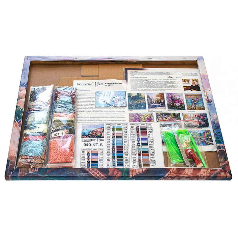 Фото 3 Алмазная мозаика на подрамнике Белоснежка Сказочный мир Адриатики 940x50 см Фото 3 Алмазная мозаика на подрамнике Белоснежка Сказочный мир Адриатики 940x50 см