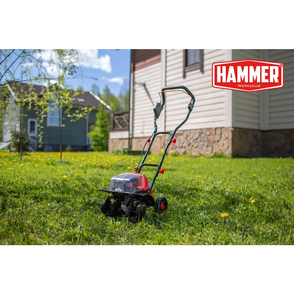 Фото 5 Культиватор аккумуляторный Hammer RT40V, 40В 250 об/мин 36/20 см Фото 5 Культиватор аккумуляторный Hammer RT40V, 40В 250 об/мин 36/20 см