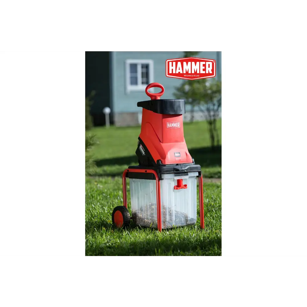Фото 5 Измельчитель садовый электрический Hammer Flex GS2500 2500Вт, 4500об/мин Фото 5 Измельчитель садовый электрический Hammer Flex GS2500 2500Вт, 4500об/мин