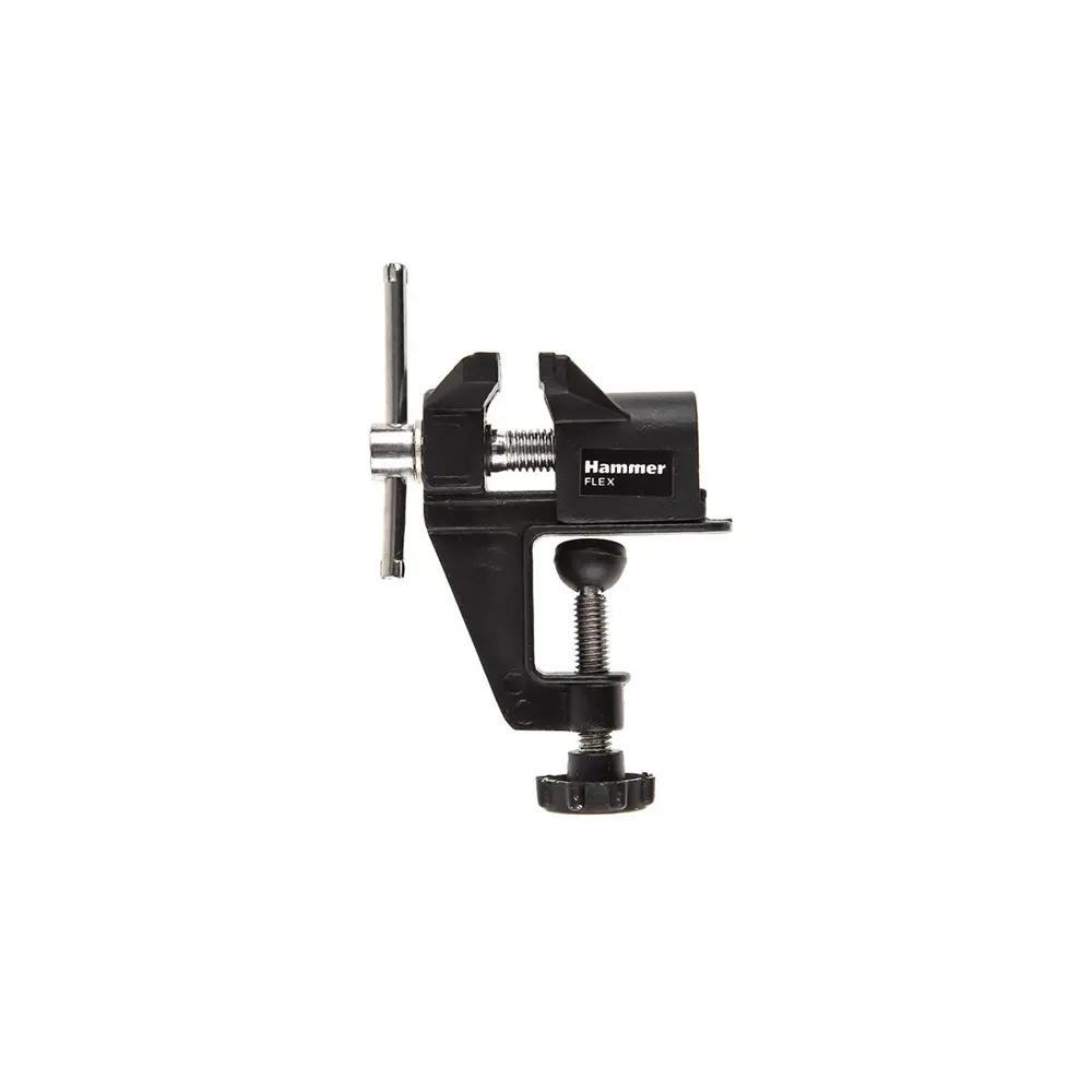 Фото 2 Тиски Hammer Flex TS40 40мм на струбцине Фото 2 Тиски Hammer Flex TS40 40мм на струбцине