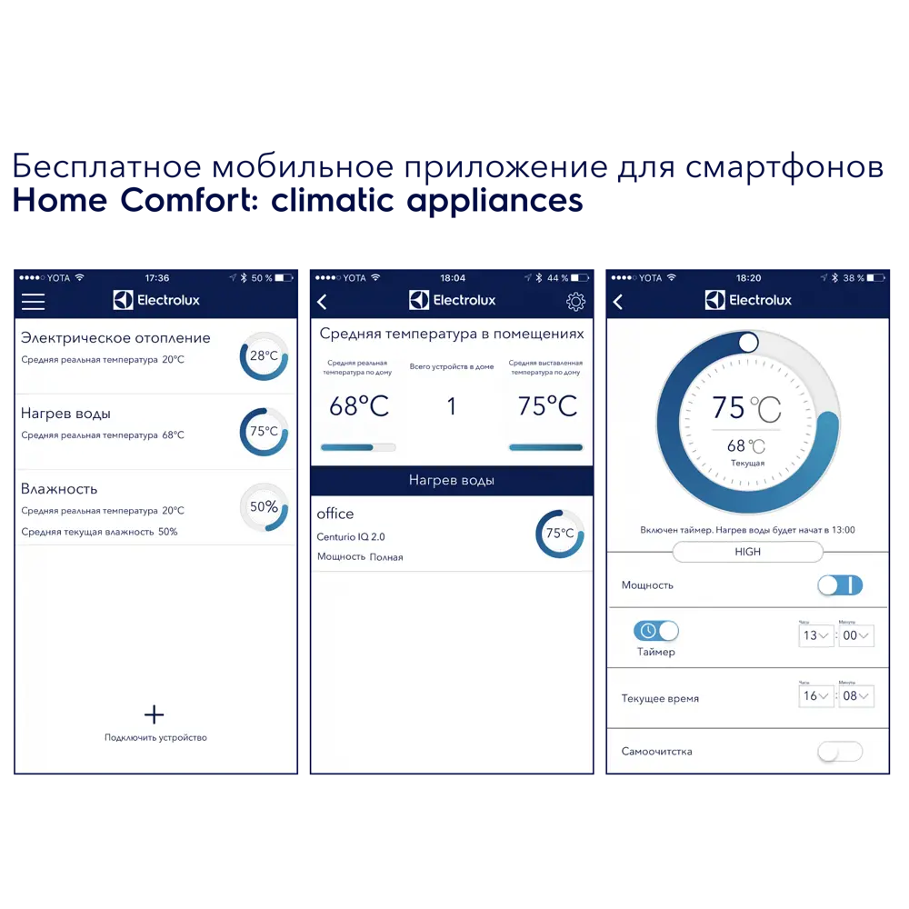 Фото 2 Водонагреватель Electrolux Centurio IQ 2.0 Silver многопозиционный 100 л Фото 2 Водонагреватель Electrolux Centurio IQ 2.0 Silver многопозиционный 100 л