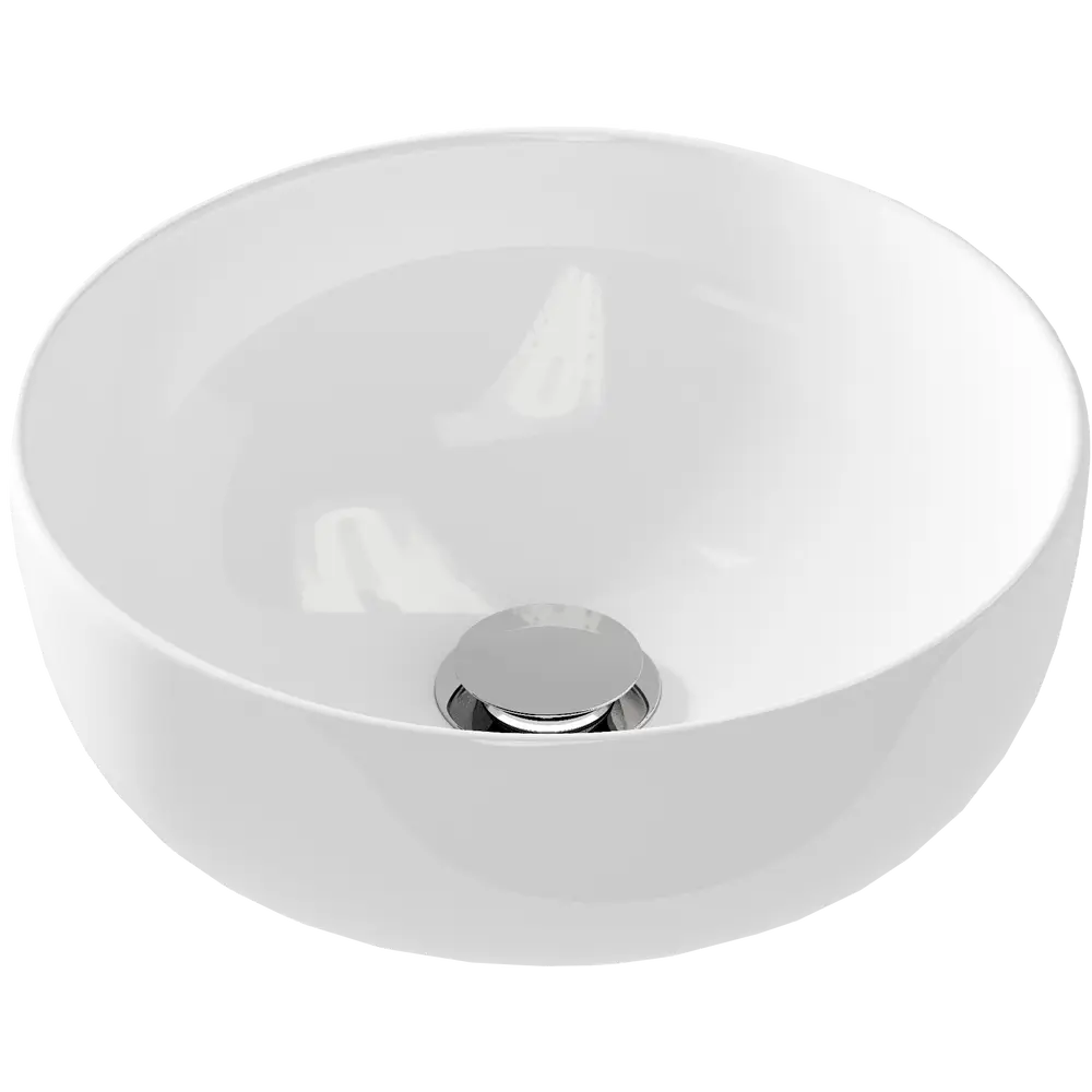 Фото 4 Раковина накладная Stworki moduo Moduo 40 RING 40см цвет белый