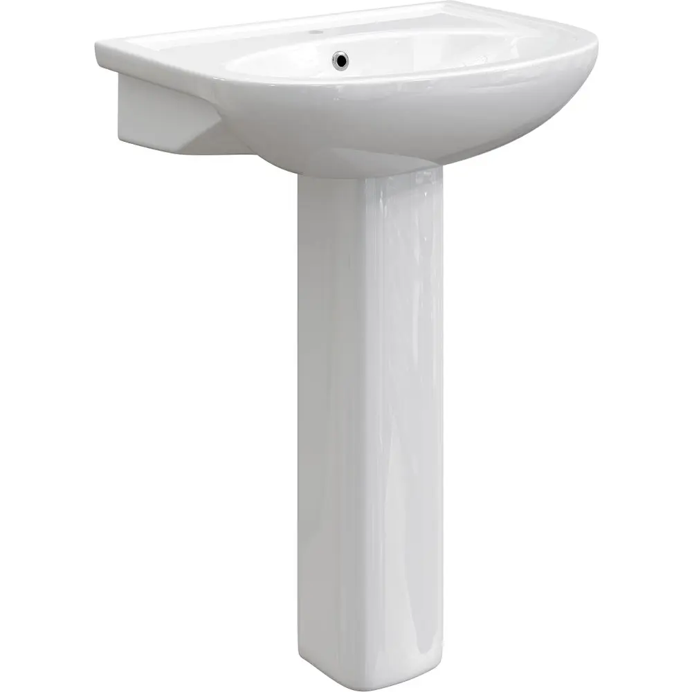 Фото Раковина накладная Diwo дмитров Дмитров 0113 45см цвет белый