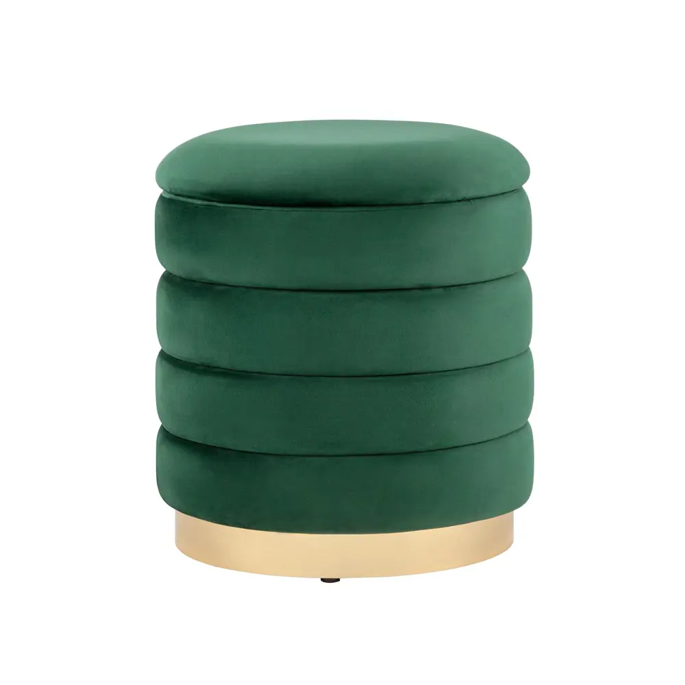 Фото 2 Пуф Франсис 40x45x40 см цвет зеленый