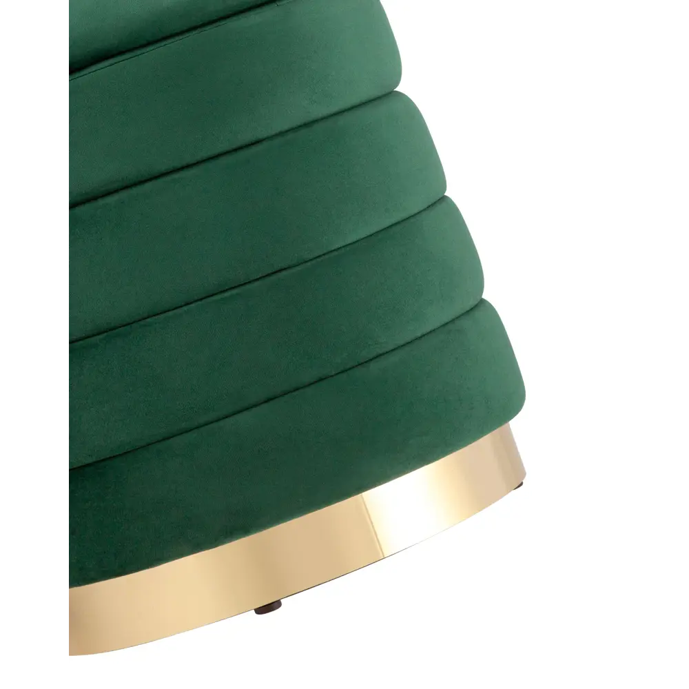 Фото 4 Пуф Франсис 40x45x40 см цвет зеленый
