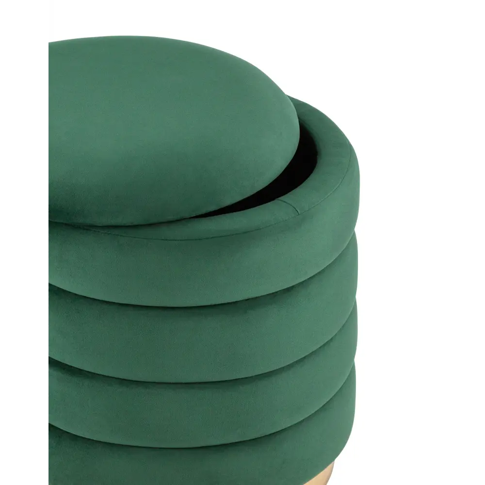 Фото 5 Пуф Франсис 40x45x40 см цвет зеленый