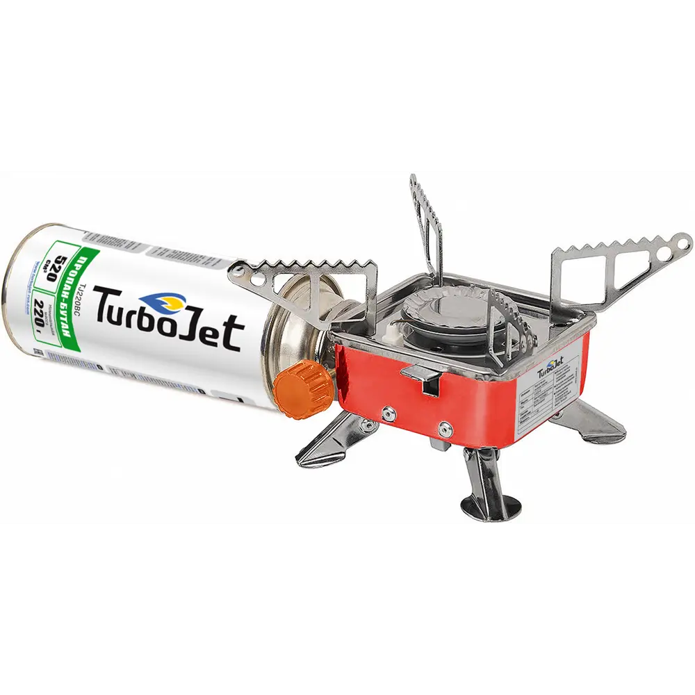 Фото 3 Плита газовая портативная TurboJet TJ322-B Фото 3 Плита газовая портативная TurboJet TJ322-B