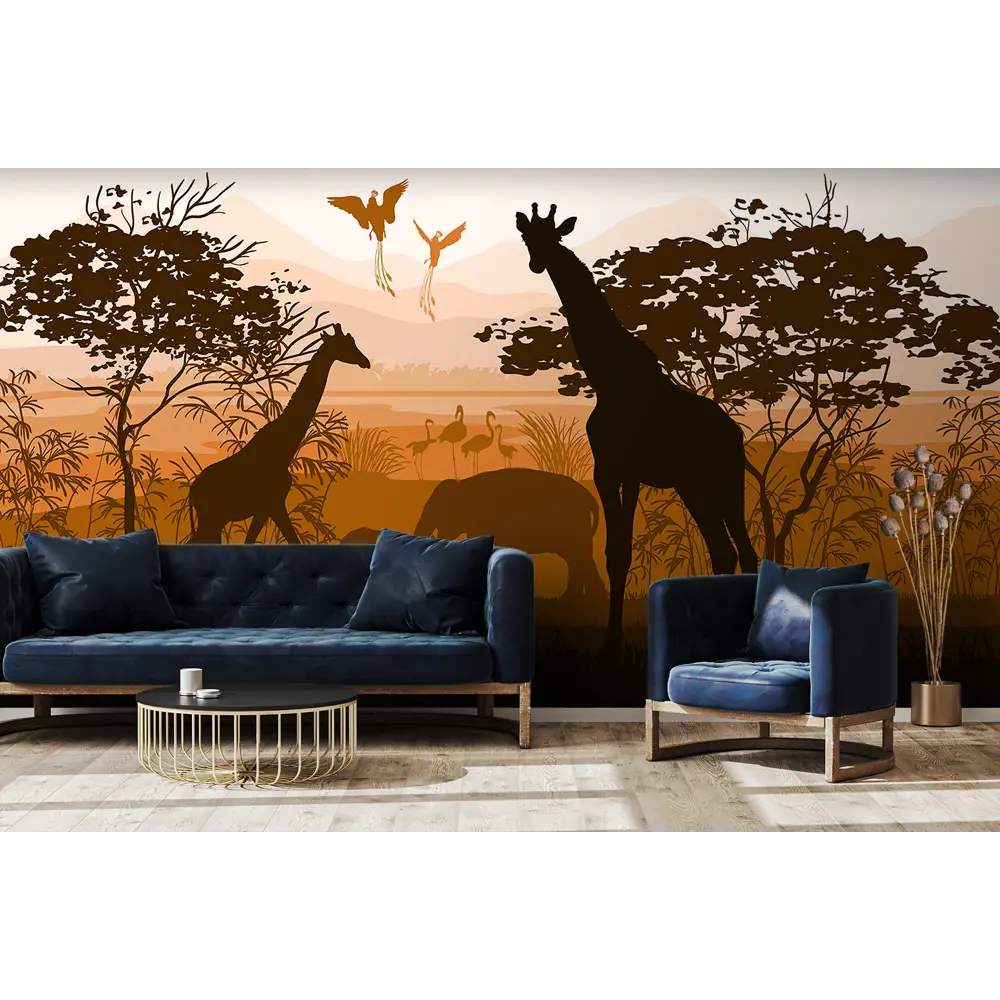 Фото Фотообои флизелиновые Luxury walls 500x270 см Африка AM11005 Фото Фотообои флизелиновые Luxury walls 500x270 см Африка AM11005