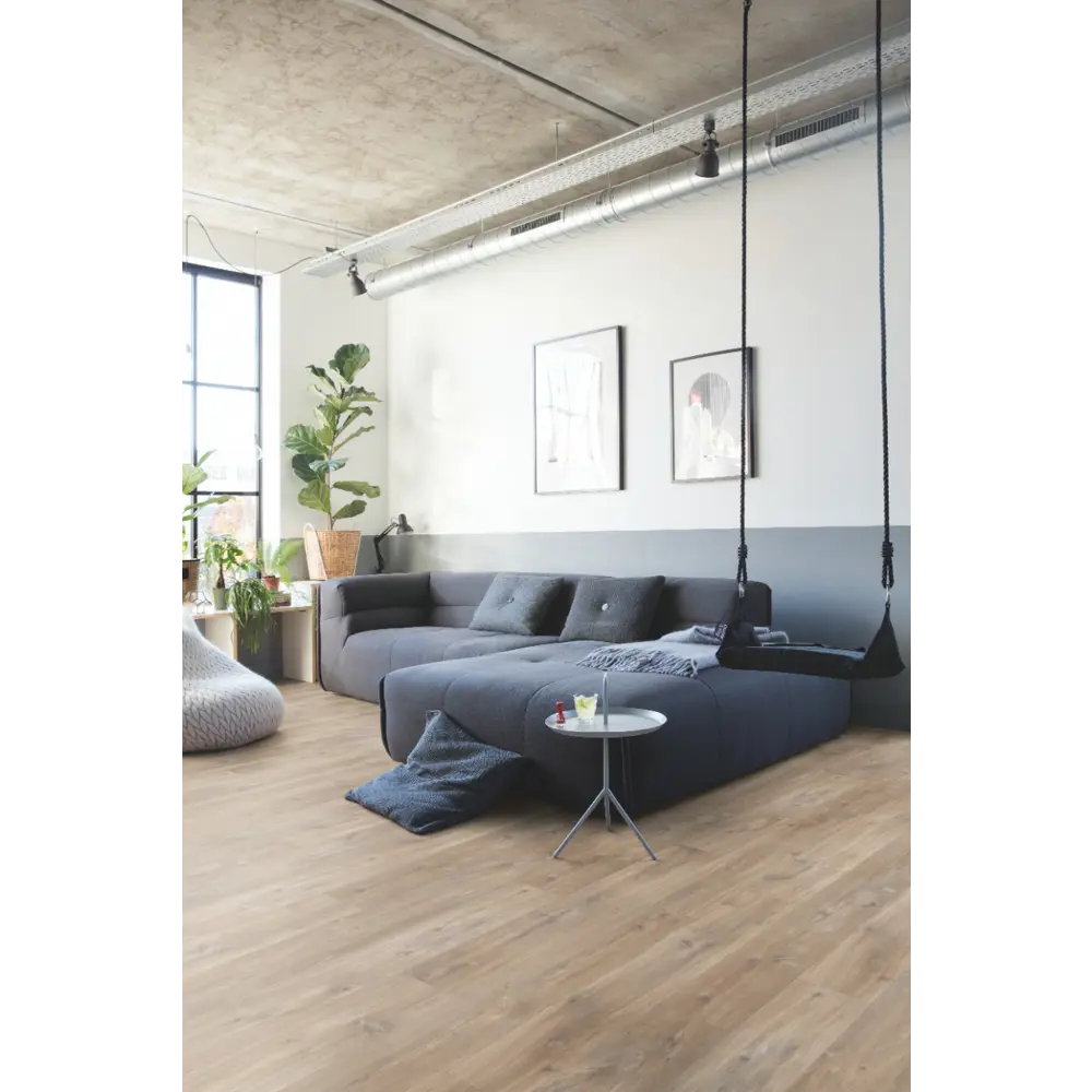 Фото 2 ПВХ плитка Quick Step Дуб каньон коричневый 32 класс толщина 4.50 мм 2.105 м², цена за упаковку Фото 2 ПВХ плитка Quick Step Дуб каньон коричневый 32 класс толщина 4.50 мм 2.105 м², цена за упаковку