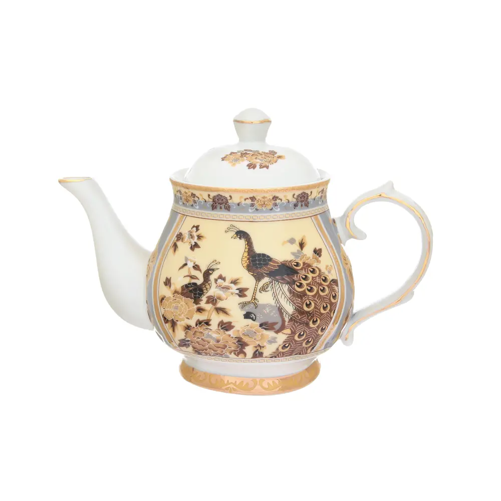 Фото Заварочный чайник 430 мл Elan gallery фарфор 180862 цвет разноцветный Фото Заварочный чайник 430 мл Elan gallery фарфор 180862 цвет разноцветный