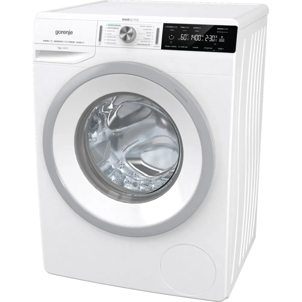 Фото 3 Стиральная машина Gorenje Wa844 60x85x52 см 8 кг цвет белый Фото 3 Стиральная машина Gorenje Wa844 60x85x52 см 8 кг цвет белый