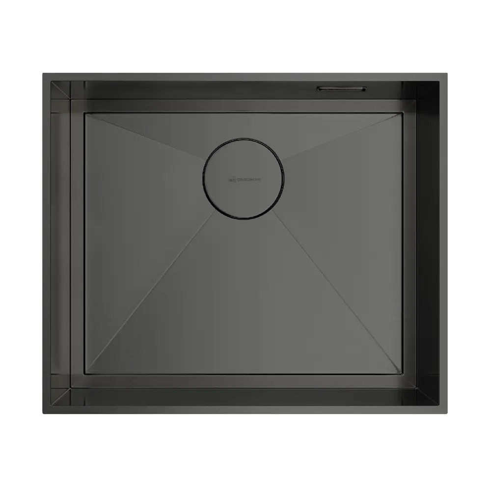 Фото Интегрированная мойка Omoikiri Kasen 53x46x17.50 см нержавеющая сталь цвет черно-серый Фото Интегрированная мойка Omoikiri Kasen 53x46x17.50 см нержавеющая сталь цвет черно-серый