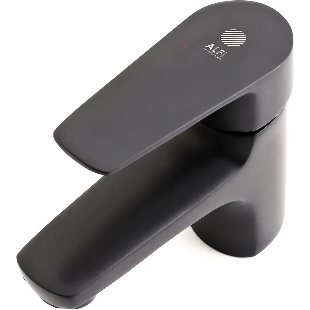 Фото 3 Смеситель для раковины Stworki Орхус OR-01b 550158 однорычажный цвет черный