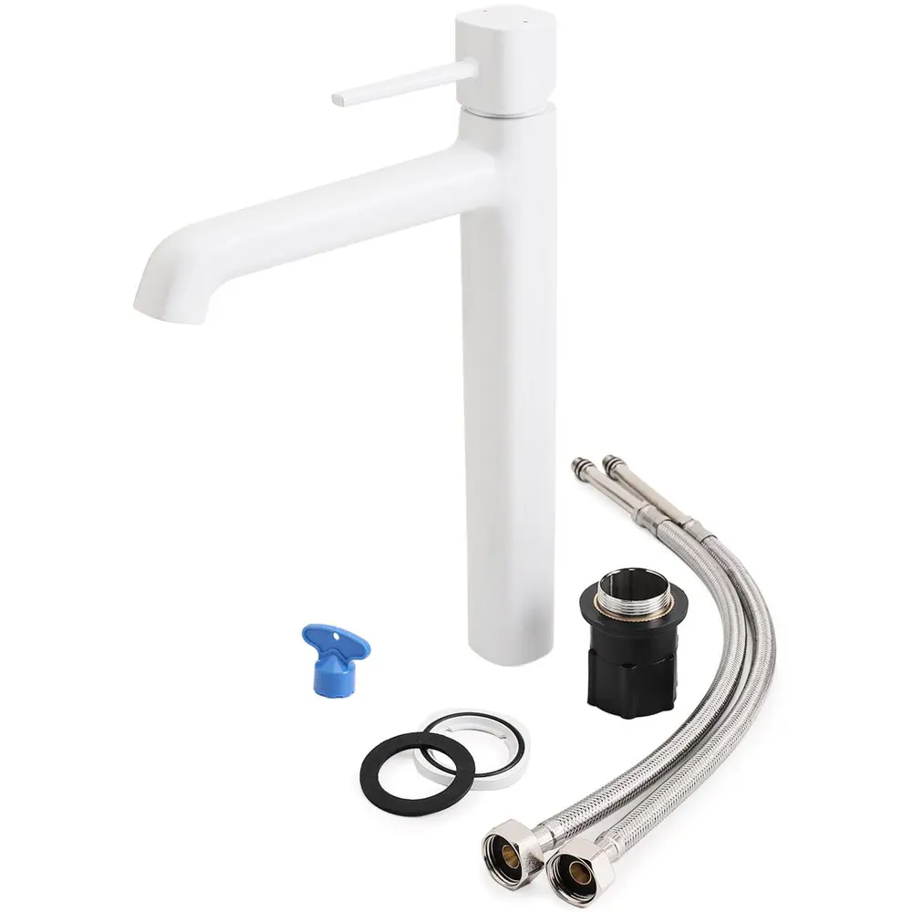 Фото 5 Смеситель для раковины Stworki Эстерсунд ES-02w 550242 однорычажный цвет белый Фото 5 Смеситель для раковины Stworki Эстерсунд ES-02w 550242 однорычажный цвет белый