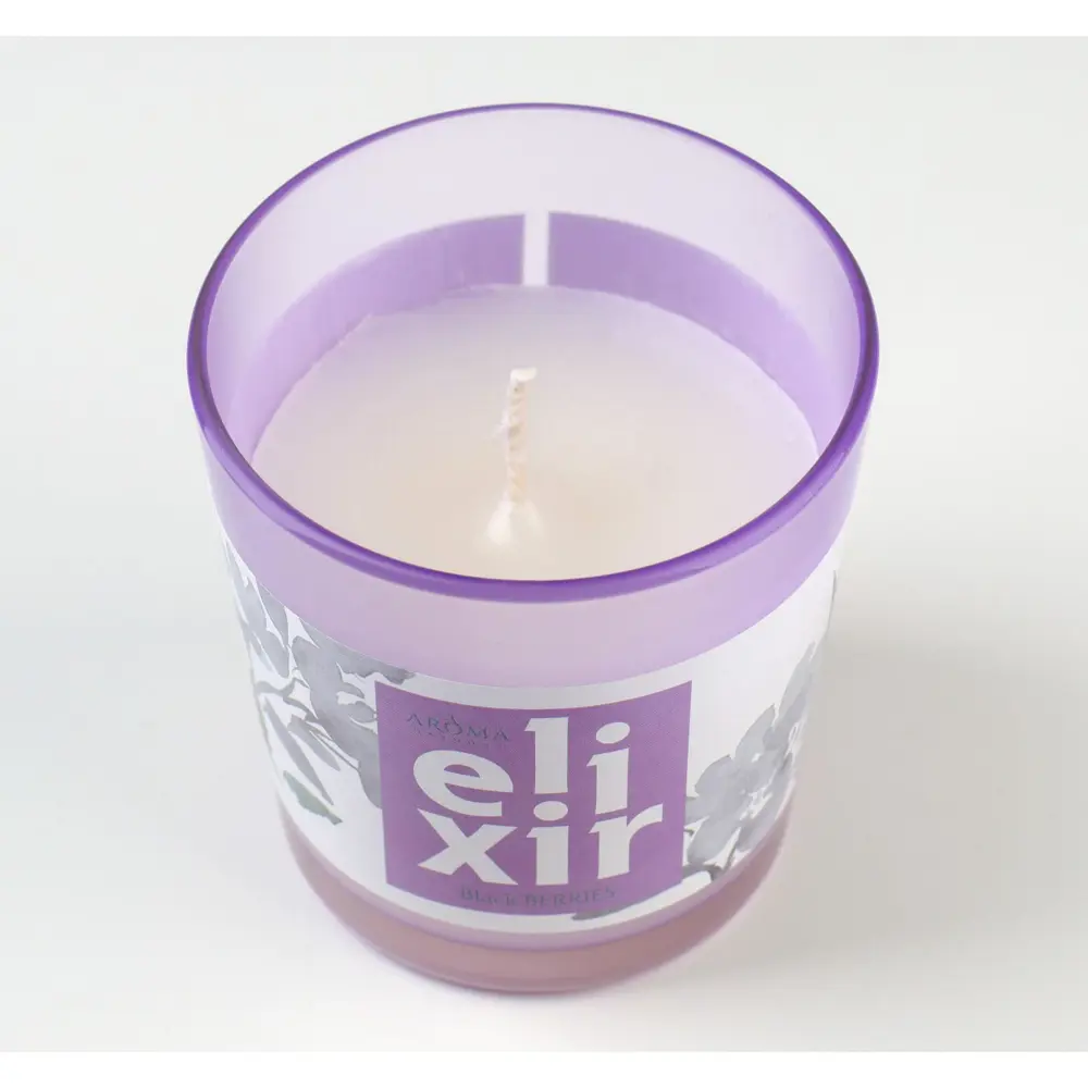 Фото 2 Свеча Aroma Harmony ароматическая в стакане Elixir "Black Berries" 140 гр. Фото 2 Свеча Aroma Harmony ароматическая в стакане Elixir "Black Berries" 140 гр.