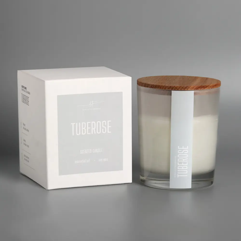 Фото 2 Свеча ароматическая Simaland Simaland в стакане Stella Fragrance "TUBEROSE" кокосовый воск 180 мл Фото 2 Свеча ароматическая Simaland Simaland в стакане Stella Fragrance "TUBEROSE" кокосовый воск 180 мл