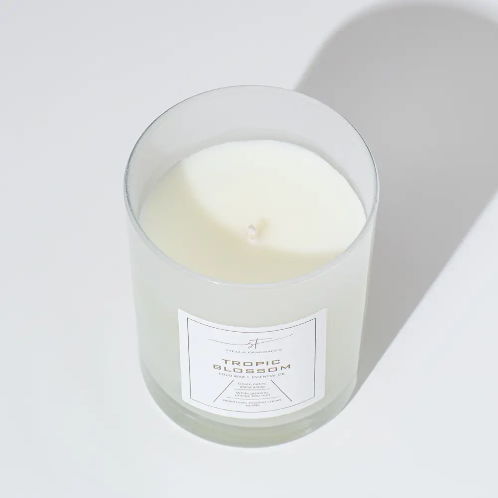 Фото 3 Свеча ароматическая Simaland Simaland в стакане Stella Fragrance "TROPIC BLOSSOM" кокосовый воск 180 мл Фото 3 Свеча ароматическая Simaland Simaland в стакане Stella Fragrance "TROPIC BLOSSOM" кокосовый воск 180 мл