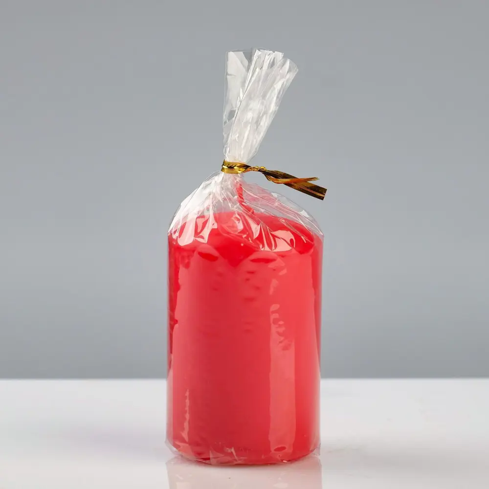 Фото 2 Свеча-цилиндр Trend Decor Candle "Колор" 5×8 см красный Фото 2 Свеча-цилиндр Trend Decor Candle "Колор" 5×8 см красный