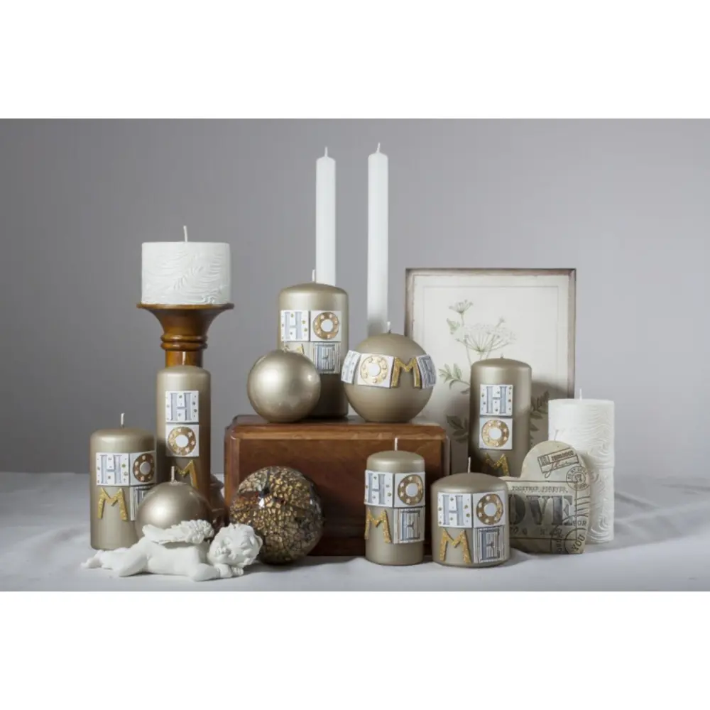 Фото 4 Свеча-цилиндр Trend Decor Candle "Sensitive Home" 6×11.5 см хаки Фото 4 Свеча-цилиндр Trend Decor Candle "Sensitive Home" 6×11.5 см хаки