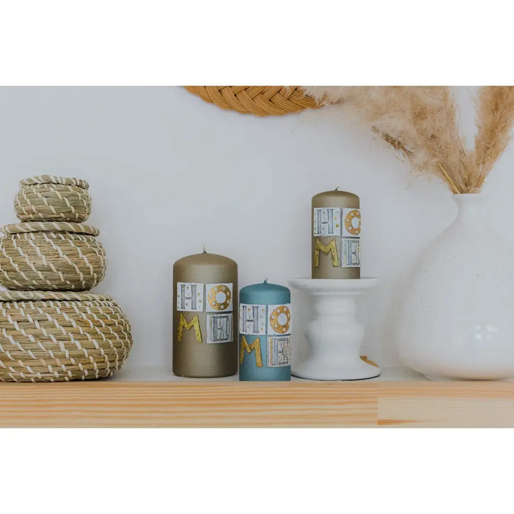 Фото 5 Свеча-цилиндр Trend Decor Candle "Sensitive Home" 6×11.5 см хаки Фото 5 Свеча-цилиндр Trend Decor Candle "Sensitive Home" 6×11.5 см хаки