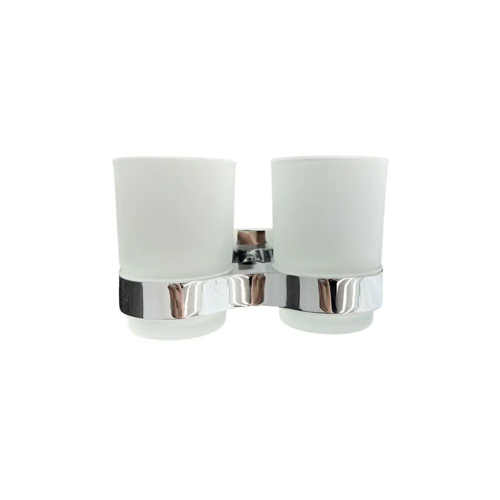 Фото Стакан для зубных щеток Oute TG3202-2 силумин цвет белый Фото Стакан для зубных щеток Oute TG3202-2 силумин цвет белый