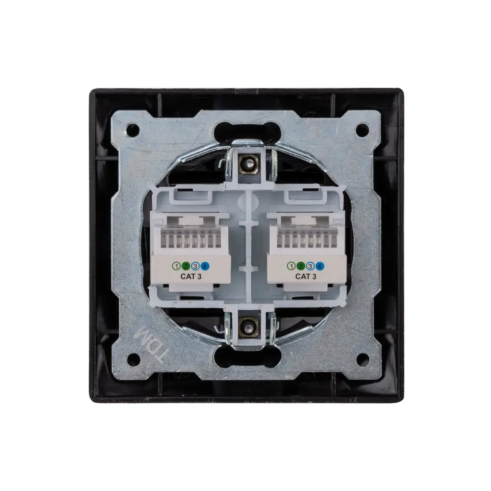 Фото 4 Розетка двойная телефонная встраиваемая Tdm electric Лама SQ1815-0659 RJ11 цвет старинное серебро Фото 4 Розетка двойная телефонная встраиваемая Tdm electric Лама SQ1815-0659 RJ11 цвет старинное серебро