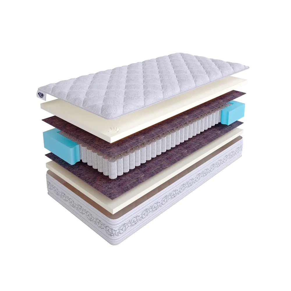 Фото Матрас SkySleep Pleasure Memo S500 60x195 см независимый пружинный блок, детский, ортопедический Фото Матрас SkySleep Pleasure Memo S500 60x195 см независимый пружинный блок, детский, ортопедический