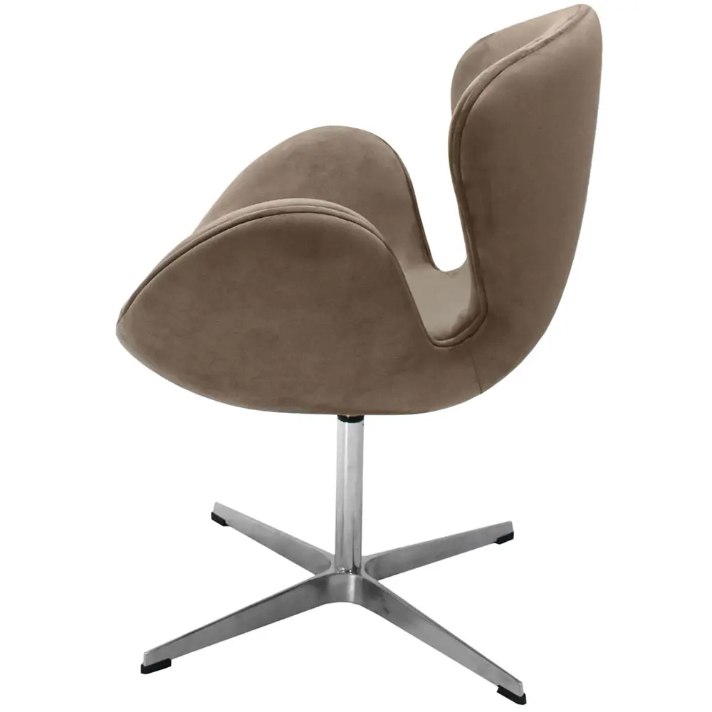 Фото 4 Кресло Bradex Swan chair 70x80x61 см металл цвет латте Фото 4 Кресло Bradex Swan chair 70x80x61 см металл цвет латте