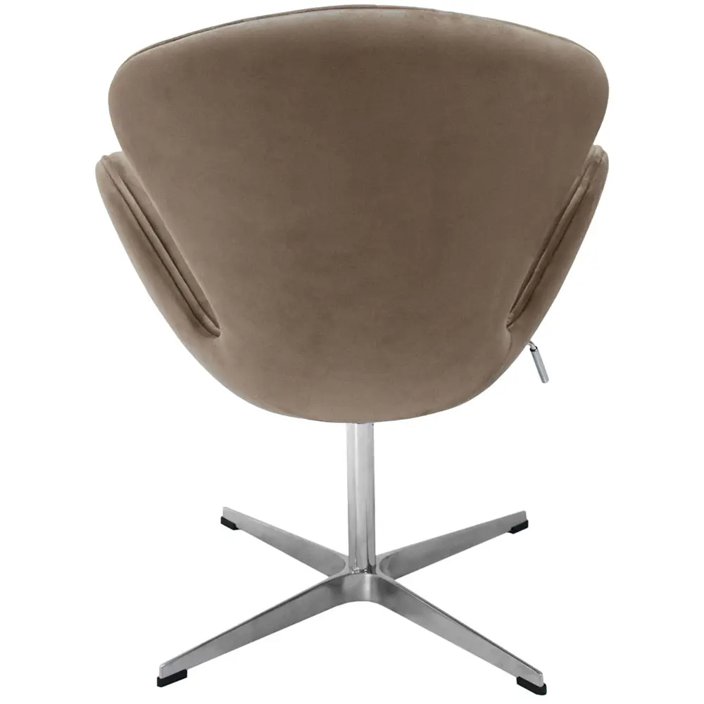 Фото 3 Кресло Bradex Swan chair 70x80x61 см металл цвет латте Фото 3 Кресло Bradex Swan chair 70x80x61 см металл цвет латте