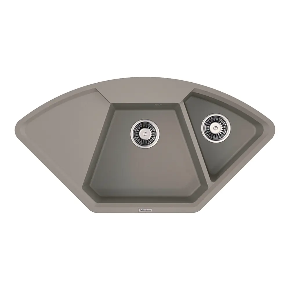 Фото Кухонная мойка OMOIKIRI Yonaka 98-C-GR 98x50см искусственный гранит/Leningrad grey Фото Кухонная мойка OMOIKIRI Yonaka 98-C-GR 98x50см искусственный гранит/Leningrad grey