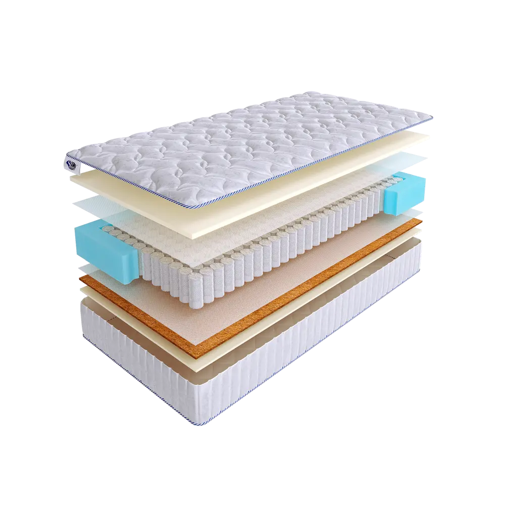 Фото Матрас SkySleep Enjoy Middle vario S500 140x185 см независимый пружинный блок, полутораспальный, ортопедический, кокосовый Фото Матрас SkySleep Enjoy Middle vario S500 140x185 см независимый пружинный блок, полутораспальный, ортопедический, кокосовый