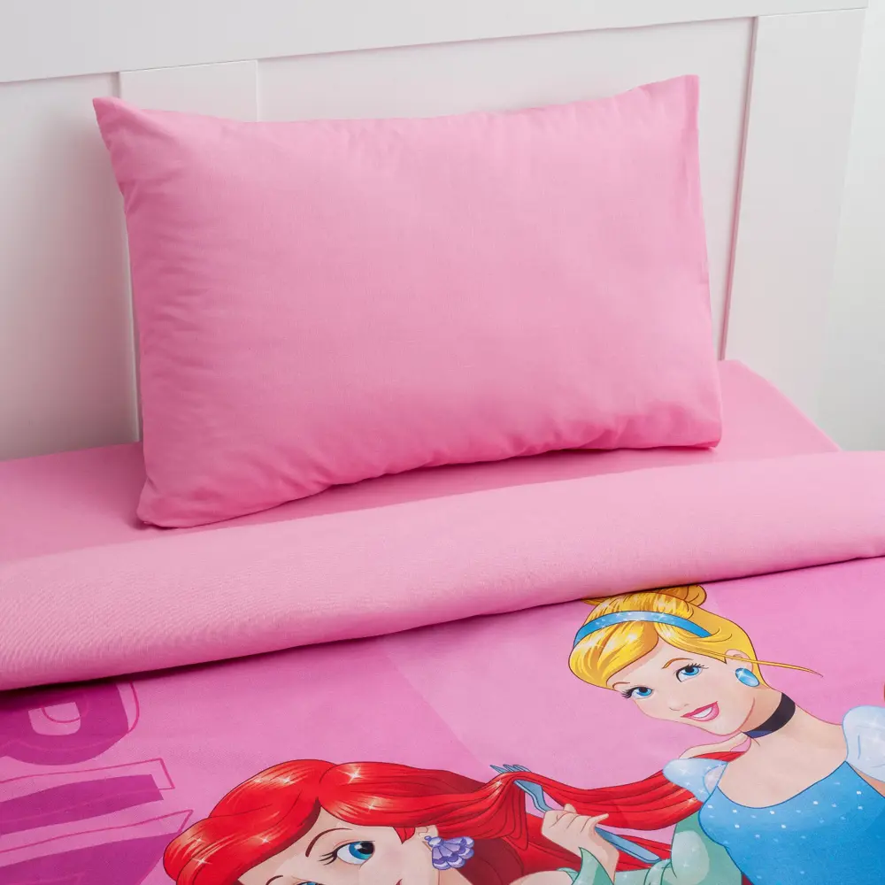 Фото 2 Комплект детского постельного белья Disney полутораспальное Принцессы поплин Фото 2 Комплект детского постельного белья Disney полутораспальное Принцессы поплин