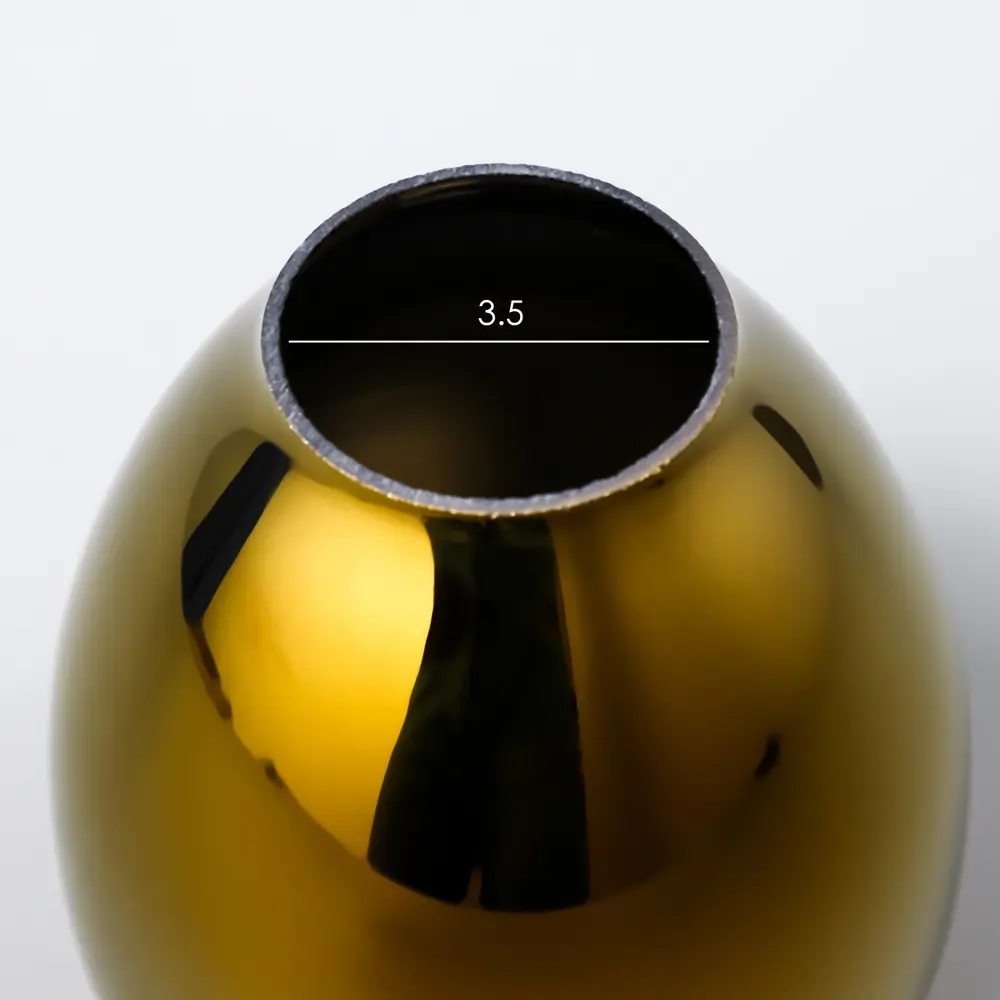 Фото 3 Плафон для люстры BAYERLUX 7866855 E14 стеклянный цвет золото Ø9 см Фото 3 Плафон для люстры BAYERLUX 7866855 E14 стеклянный цвет золото Ø9 см