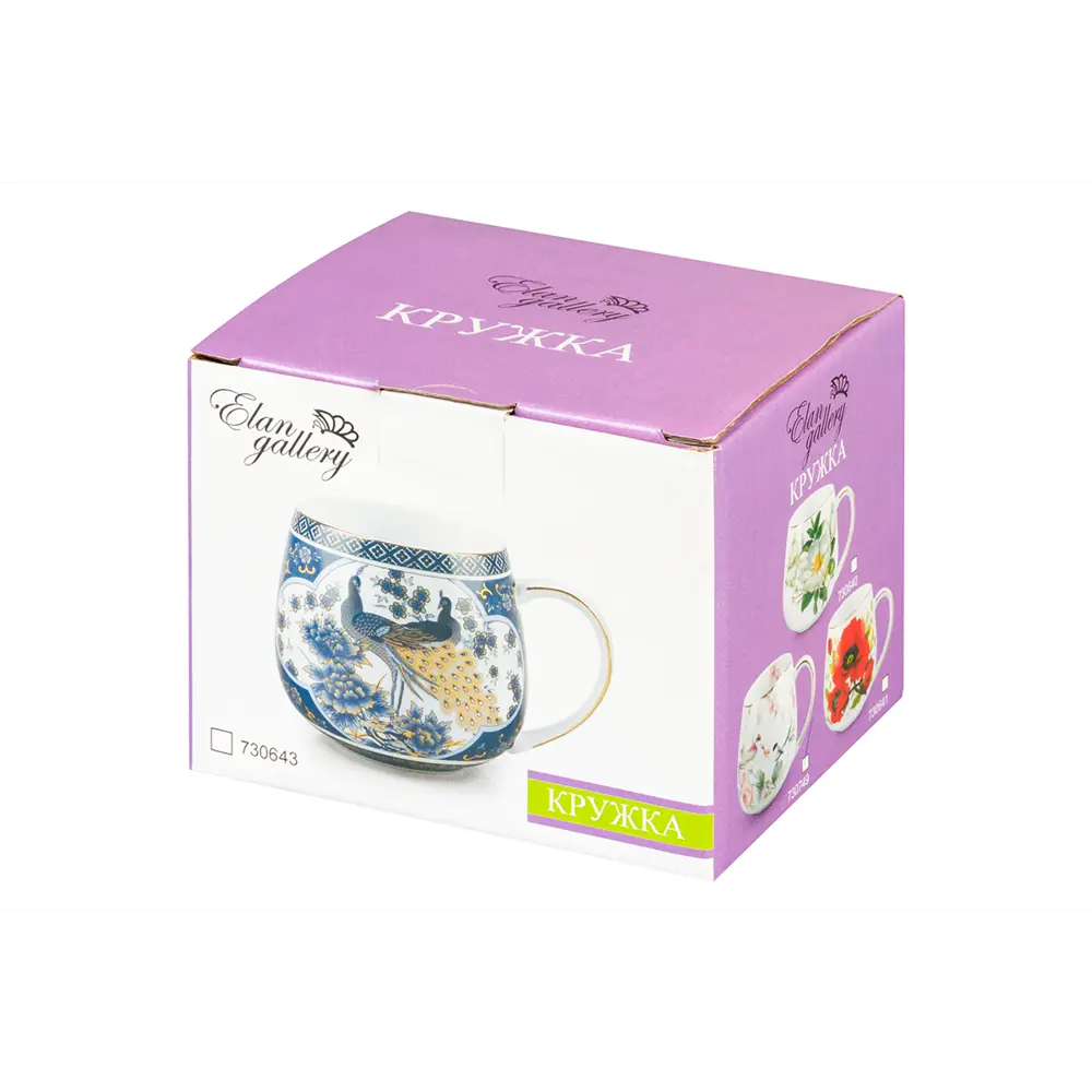 Фото Кружка ELAN GALLERY Маки 730641 400 мл Фото Кружка ELAN GALLERY Маки 730641 400 мл