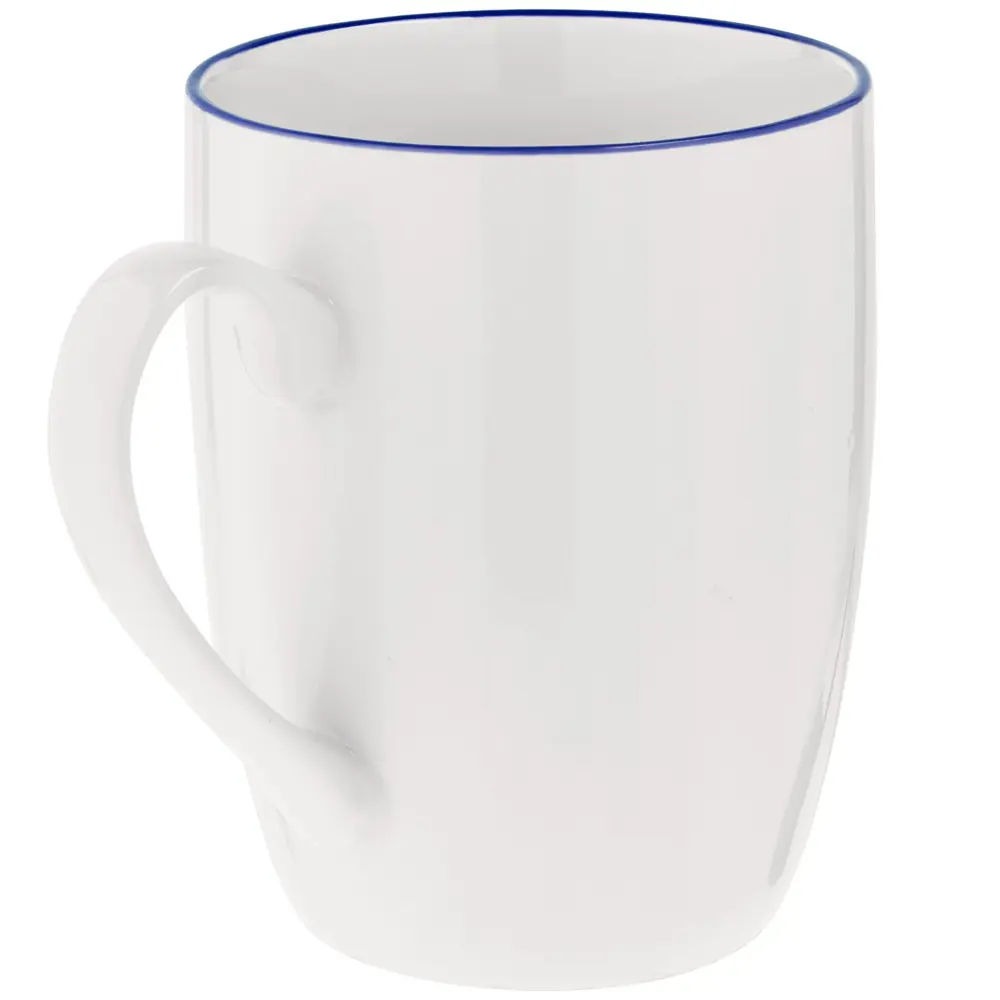 Фото 2 Кружка 400 мл Molti Simmy фарфор цвет белый 15883.40