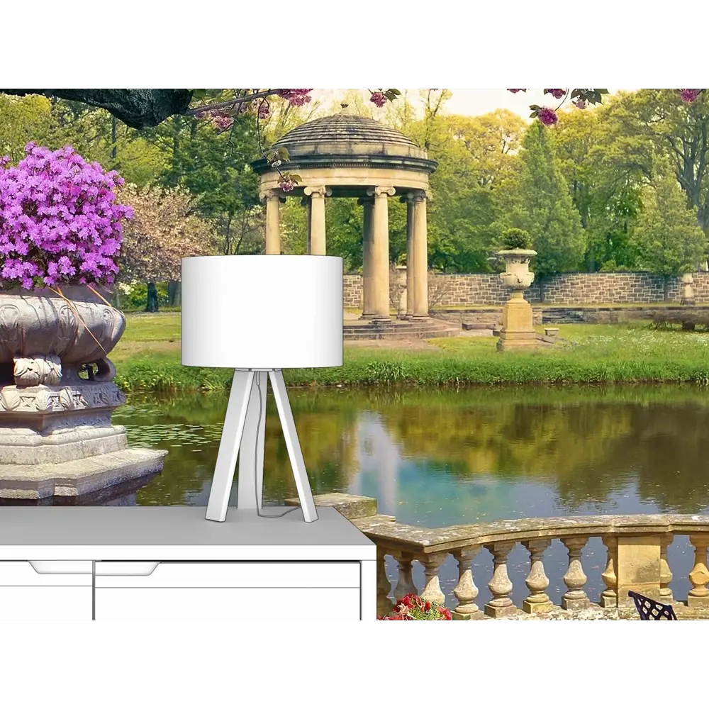 Фото 2 Фотообои флизелиновые Первое ателье 300x205 см Прекрасная терраса в сказочном парке pw28710-3 Фото 2 Фотообои флизелиновые Первое ателье 300x205 см Прекрасная терраса в сказочном парке pw28710-3