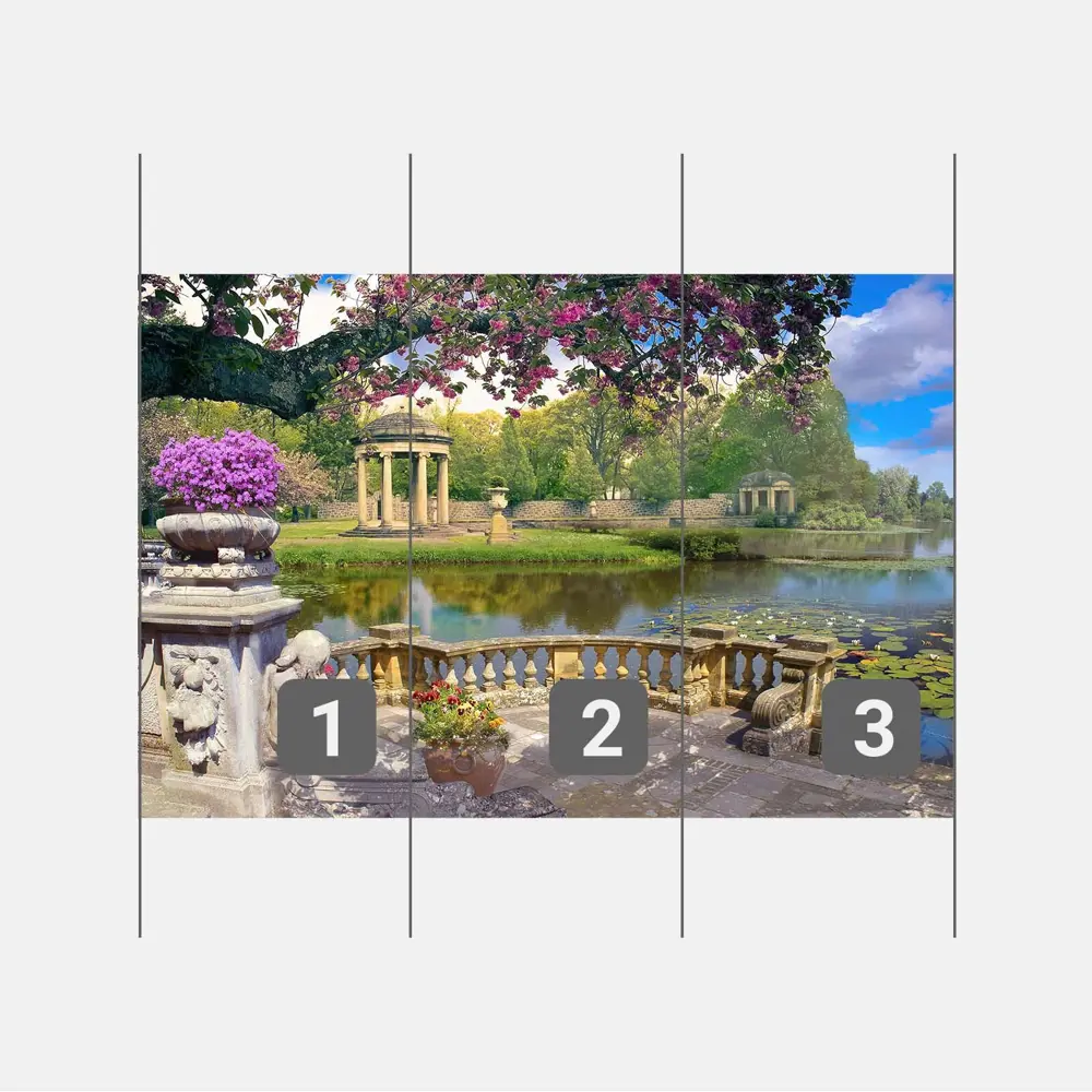 Фото 3 Фотообои флизелиновые Первое ателье 300x205 см Прекрасная терраса в сказочном парке pw28710-3 Фото 3 Фотообои флизелиновые Первое ателье 300x205 см Прекрасная терраса в сказочном парке pw28710-3