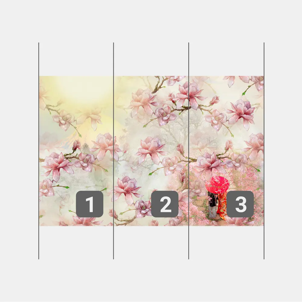 Фото 3 Фотообои флизелиновые Первое ателье 300x204 см Ветки с цветущей магнолией на солнце pw78665-3 Фото 3 Фотообои флизелиновые Первое ателье 300x204 см Ветки с цветущей магнолией на солнце pw78665-3