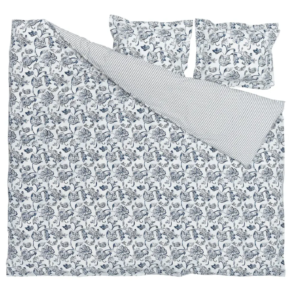 Фото 2 Комплект постельного белья Roomiroom 200/200-JULIMAGNOLIA, двуспальный, хлопок цвет белый