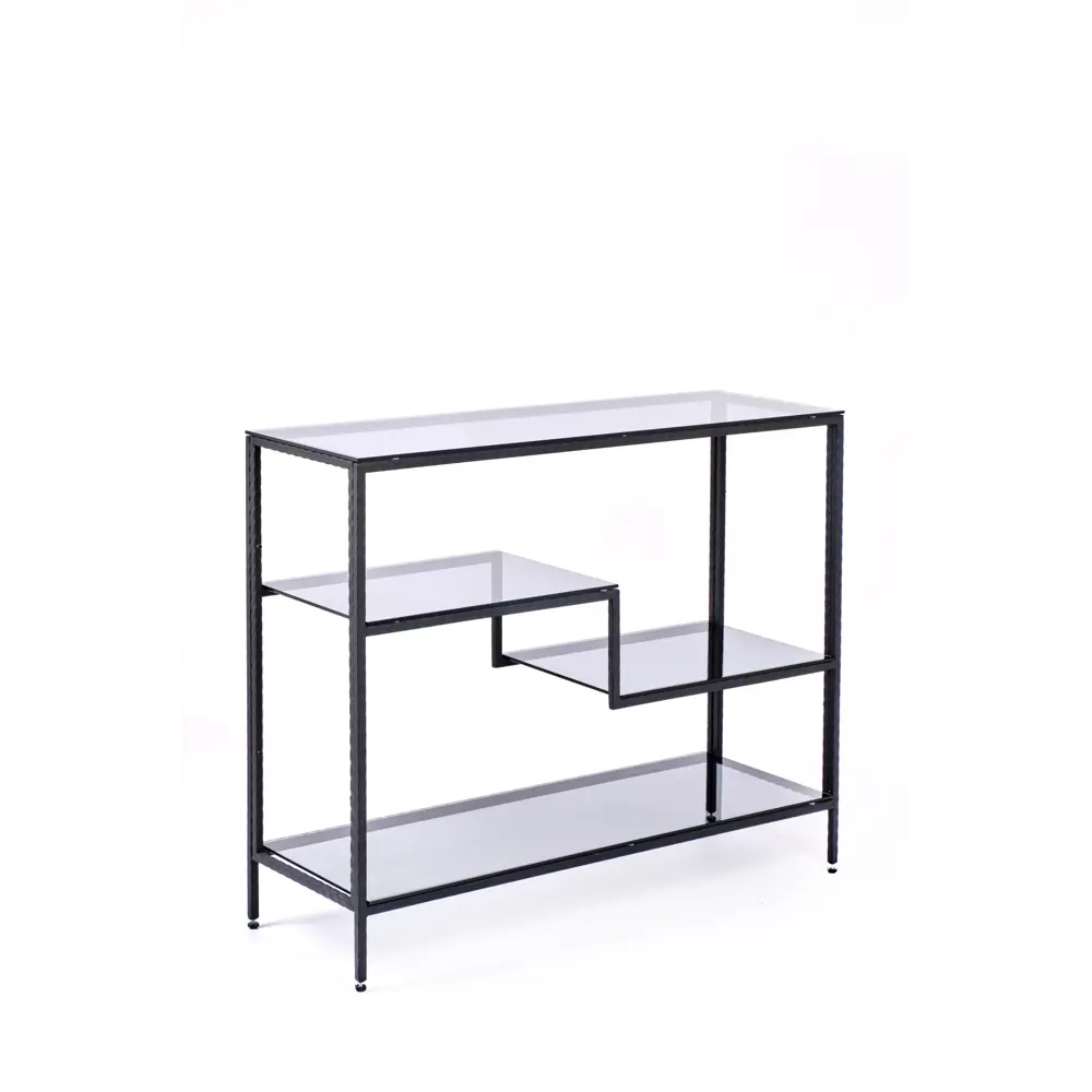 Фото 5 Консоль напольная Allconsoles 1011-CB loft 100x80x35 см сталь цвет черный Фото 5 Консоль напольная Allconsoles 1011-CB loft 100x80x35 см сталь цвет черный