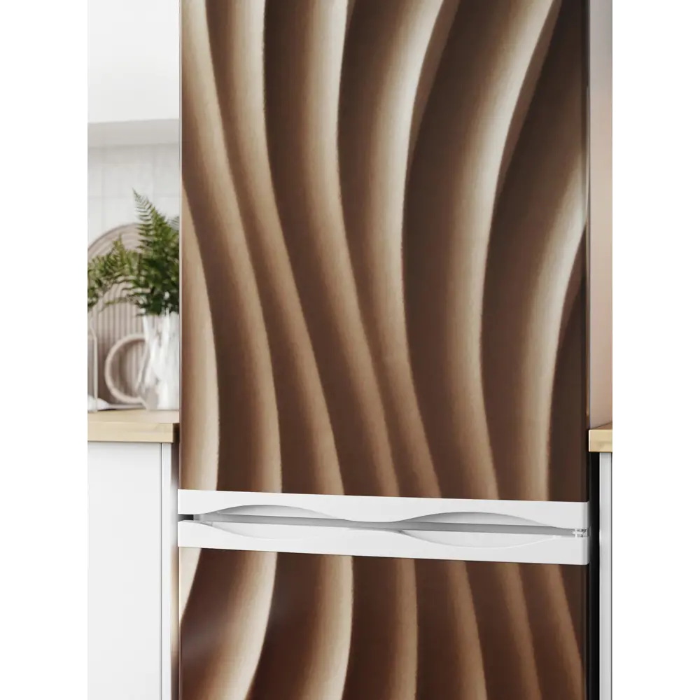 Фото 3 Наклейка интерьерная на холодильник Dekorio самоклеящаяся пленка 61x180 220001563 Фото 3 Наклейка интерьерная на холодильник Dekorio самоклеящаяся пленка 61x180 220001563